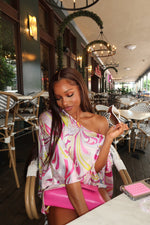 Load image into Gallery viewer, Riviera Poncho - Pink
