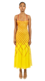 Amalfi Yellow Toni Dress